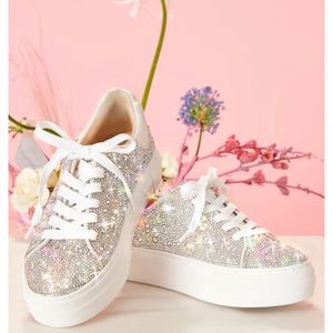 Betsy’s Johnson sneakers- David’s Bridal Collection